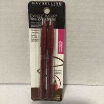 Maybelline Expert Wear Twin Eye &amp; Brow Eyeliner Pencil, 104 Light Brown ... - £6.13 GBP