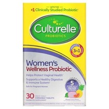 Probiotics, Women&#39;s Wellness Probiotic, Mixed Fruit, 30 Chewable Tabs  Exp.8/23 - £14.23 GBP
