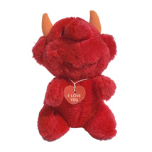 Russ Berrie &amp; Co Red Devil Hot Stuff Plush Toy 5&quot; 1989 vintage collectable - £14.23 GBP