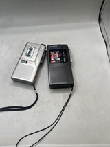 Lot Of (2)Sony Microcassette Dictation Recorders M-530V- Untested, - $24.74
