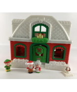 Fisher Price Little People Santa Claus North Pole House Christmas Figure... - $270.60 CAD
