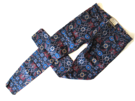 NWT Current/Elliott the Ankle Skinny in Midnight Tapestry Print Stretch Jeans 24 - £25.24 GBP