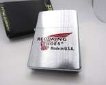 Red Wing Shoes Logo Engraved Zippo 1994 MIB Rare - $163.00