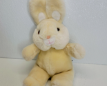 Vintage 1986 Animal Playthings Inc. Cream Bunny Rabbit Plush Chubby Chee... - £7.68 GBP