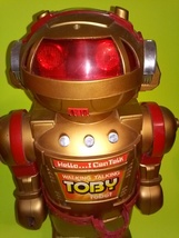 Toby AT2 Robot Talking Walking 15 Inch Space Robot Figure 1986 - £19.65 GBP