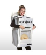 HIS &amp; HERS &quot;Bun In The Oven&quot; Matching Halloween Costume Chefs Coat / Hat... - £76.39 GBP