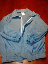 Stranger Things Shirt Jacket Mens S check measurements Unisex Navy Blue ... - £11.72 GBP