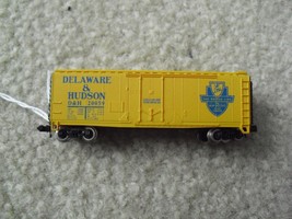 Vintage N Scale Atlas USA Delaware &amp; Hudson 20059 Box Car - £14.22 GBP