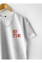Men&#39;s Hey It&#39;s Me Printed Crew Neck Oversize T-shirt - $7.00+