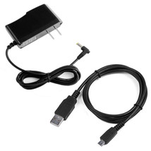 1A Ac/Dc Power Charger Adapter+Usb Cord For Jvc Everio Gz-E300/Au/S Gz-E300/Bu/S - £23.68 GBP