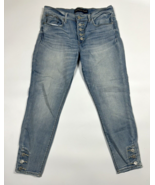 Express Ankle Legging Blue Jeans, Size 6 S  Mid Rise Women Jeans Denim - £13.96 GBP