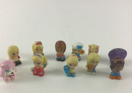 Barbie Doll Squinkies Miniature Figures Collectible Edition 11pc Lot Pets Purse - $27.23