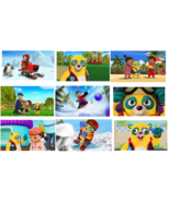 9 Special Agent Oso Stickers, Party Supplies, Labels, Decorations, Favor... - £9.39 GBP
