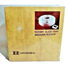 Hanimex Rotary Slide Tray Projector Holds 100 2 x 2-in Slides Factory Se... - $24.72