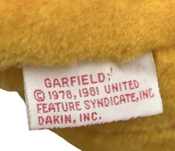 Vintage 1980s Garfield Plush Toy Lot w/ Odie Arlene Nermal Suction Cups Dakin image 10