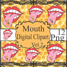 Mouth Digital Clipart Vol.2 - £0.99 GBP