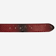 The Milano Red Leather Belt Limited Edition image 5