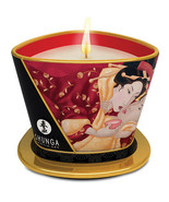 Shunga Massage Candle Romance Strawberry Wine 5.7 Oz - £16.07 GBP