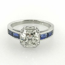 Anello di fidanzamento con diamanti simulato taglio rotondo 2,20 carati oro... - £201.74 GBP