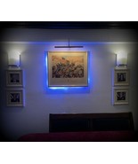 FIRST AT VICKSBURG US ARMY IN ACTION PRINT IN WHITE WOODEN FRAME FRAMED ... - $349.73 CAD