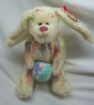 Ty Attic Treasures Georgia Easter Bunny W/ Paint Egg 8&quot; Plush Stuffed Animal New - £11.87 GBP