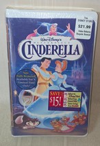 CINDERELLA VHS By Walt Disney NEW &amp; Sealed - $14.84