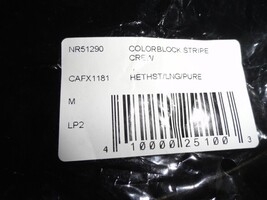 Patrick James Color Block Stripe Crew Pullover Size Medium NWTS image 5