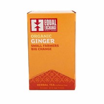 Equal Exchange Organic Caffeine Free Ginger Tea, 20-Count - $11.17