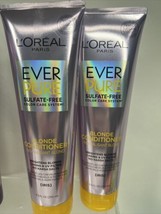 (2) L&#39;Oreal Ever Pure Color Care Iris Blonde Conditioner &amp; Lotus Volume 8.5oz - £12.04 GBP