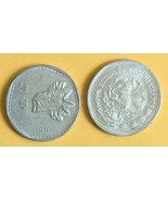 1981 Mexico Cinco Pesos Quetzalcoatl Standard Circulation Coin - $2.05 CAD