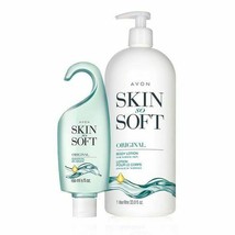 Avon Skin So Soft - Original Body Lotion + Shower Gel Duo Set - £39.26 GBP