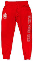 Delta Sigma Theta M2 Sequins Patch Sweatpants Red - £40.30 GBP