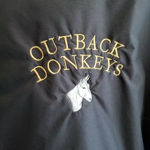 Outback Donkeys Riverside Ca Jacket Black XL Embroidery Port Authority Nylon - £32.91 GBP