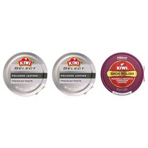 Kiwi Leather Shoe Polish Variety Pack Cordovan &amp; Select Black Brown 1.12... - $21.93