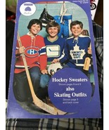 Vintage Patons Beehive Hockey Jersey Figure Skating  no.11 sweater - £6.52 GBP
