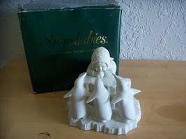 Dept. 56 1995 Snowbabies “What Shall We Do Today” Figurine  - £24.11 GBP