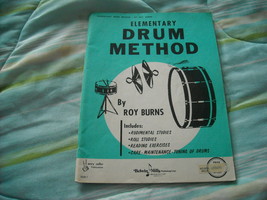 Elementary Drum Method by Roy Burns  - £5.50 GBP