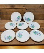 Set Of 8 Royalon Inc. Melmado 6&quot; Bread &amp; Butter Plate Floral Design 306 - £11.59 GBP