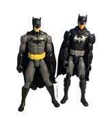 2 Batman Action Figure DC Comics 12 inch Mattel  Cloth Cape DXX16 Poseab... - £12.12 GBP