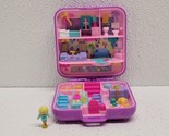 2018 Polly Pocket 30th Anniversary Partytime Surprise Purple Compact Wit... - $30.59