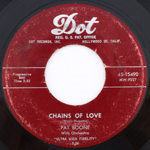 Pat Boone – Friendly Persuasion (Thee I Love) / Chains Of Love - 45 rpm 45-15490 - £3.89 GBP