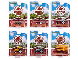 &quot;Down on the Farm&quot; Series Set of 6 pieces Release 7 1/64 Diecast Models by Green - £57.29 GBP