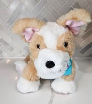 American Girl Corinne’s Dog Plush Stuffed Animal Teal Blue Scarf  - £19.35 GBP