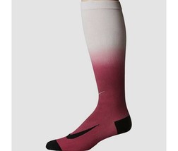 NWT Nike Dry Women&#39;s Pink Elite Lightweight 1-Pair Logo Calf 10-11.5 - £9.38 GBP