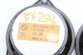 04-10 BMW E60 530I DOOR MIDRANGE SPEAKERS SET OF 4 FRONT REAR LEFT RIGHT E6298 image 11