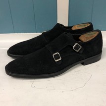 Donald Pliner Belen Suede Double Monk Strap Shoes mens US size 9 - $109.89