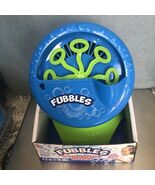 Little Kids Fubbles Bubble Blastin&#39; Machine Blue/Green Ages 3+ ( 4 Oz ) New - $12.28 CAD
