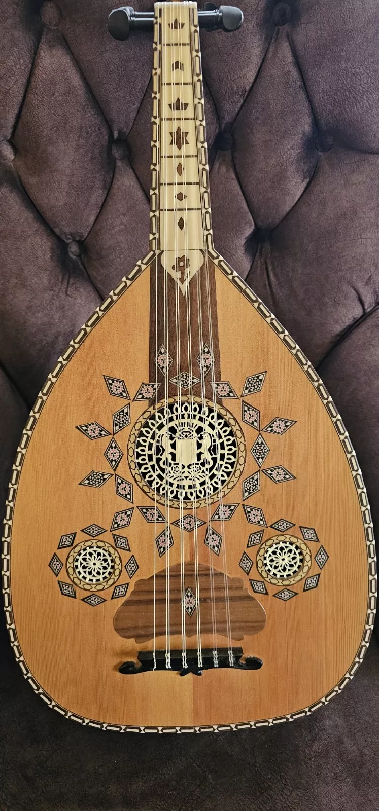 ✅️HIGH QUAYLTY OUD MADE BY JAWHARAT KHALIFA NAHAT STYLE OUD INSTRUMENT ✅️ - $1,099.00