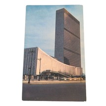 Postcard United Nations Building New York City Chrome Unposted - £5.78 GBP