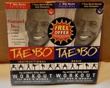 Tae Bo Workout 2 Pack VHS Instructional &amp; Basic Billy Blanks 1998 Sealed... - £9.87 GBP